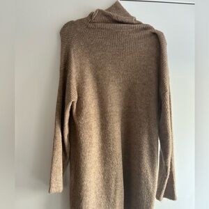 LBLC Cozy Tan Women's Sweater dress